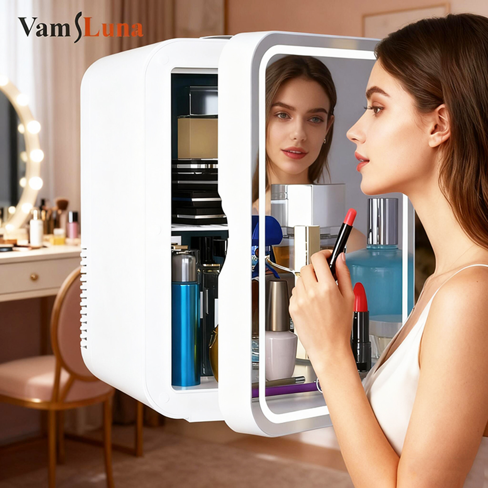 X Beauty Makeup - 8L 미니 뷰티 메이크업 스킨케어 냉장고