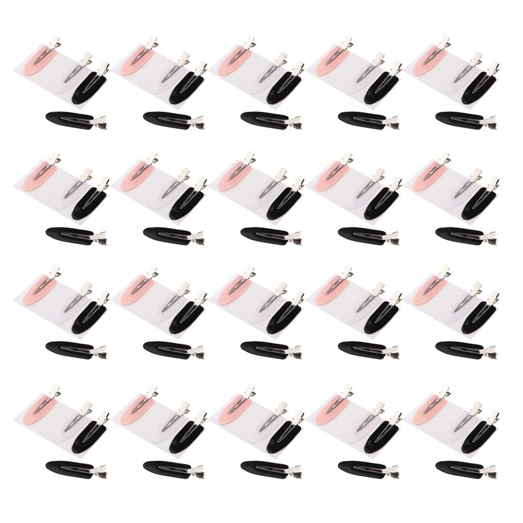 X Beauty Makeup - 매끄러운 주름 없는 헤어 클립, 가벼운