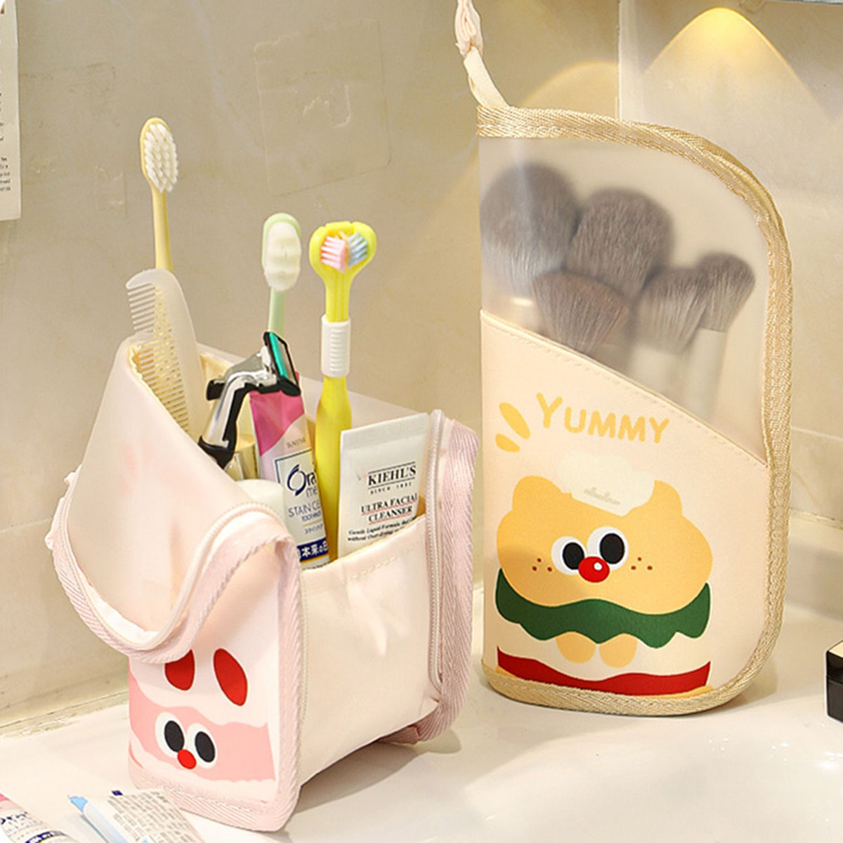 Beauty Makeup Case - 1Pcs 화장품 가방 여행 스탠드 보관