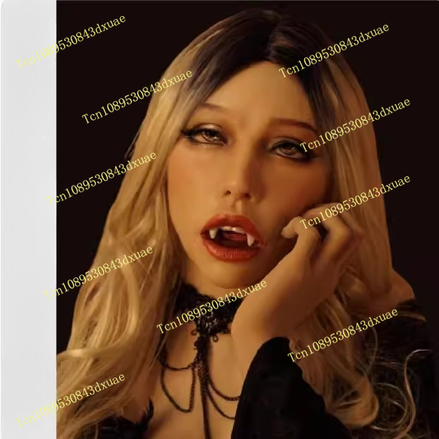 Beauty Vampire Makeup - 뷰티 버전 뱀파이어 메이크업 | 실리콘