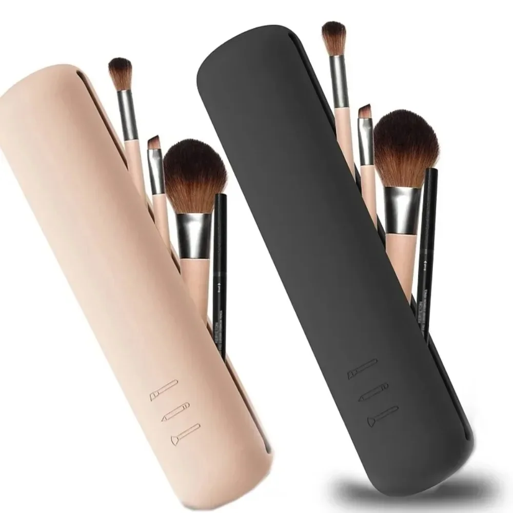 Beauty Makeup Case - 여행 메이크업 브러쉬 거치대 실리콘 화장품