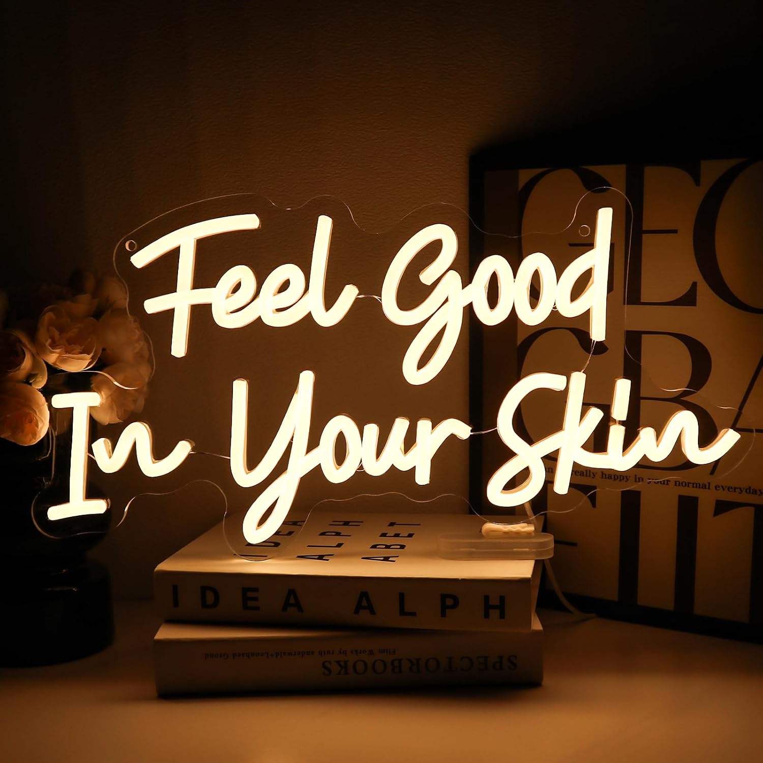 Your Beauty Makeup - 피부에 좋은 느낌을 주는 LED 네온사인
