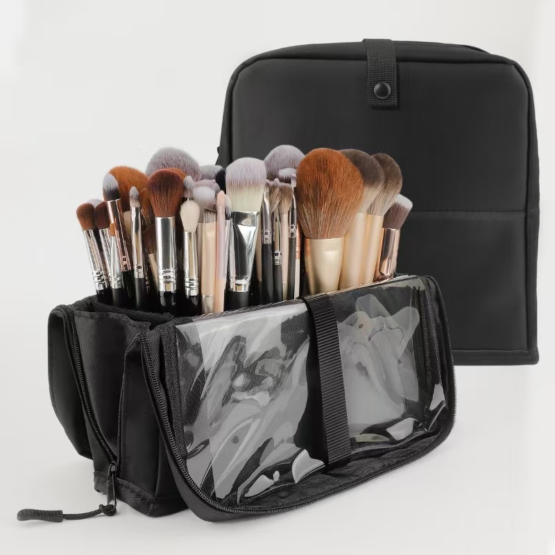 대형 블랙 접이식 메이크업 가방 14-40홀 보관함 뷰 - Beauty And Makeup Quotes 리뷰 및 가격