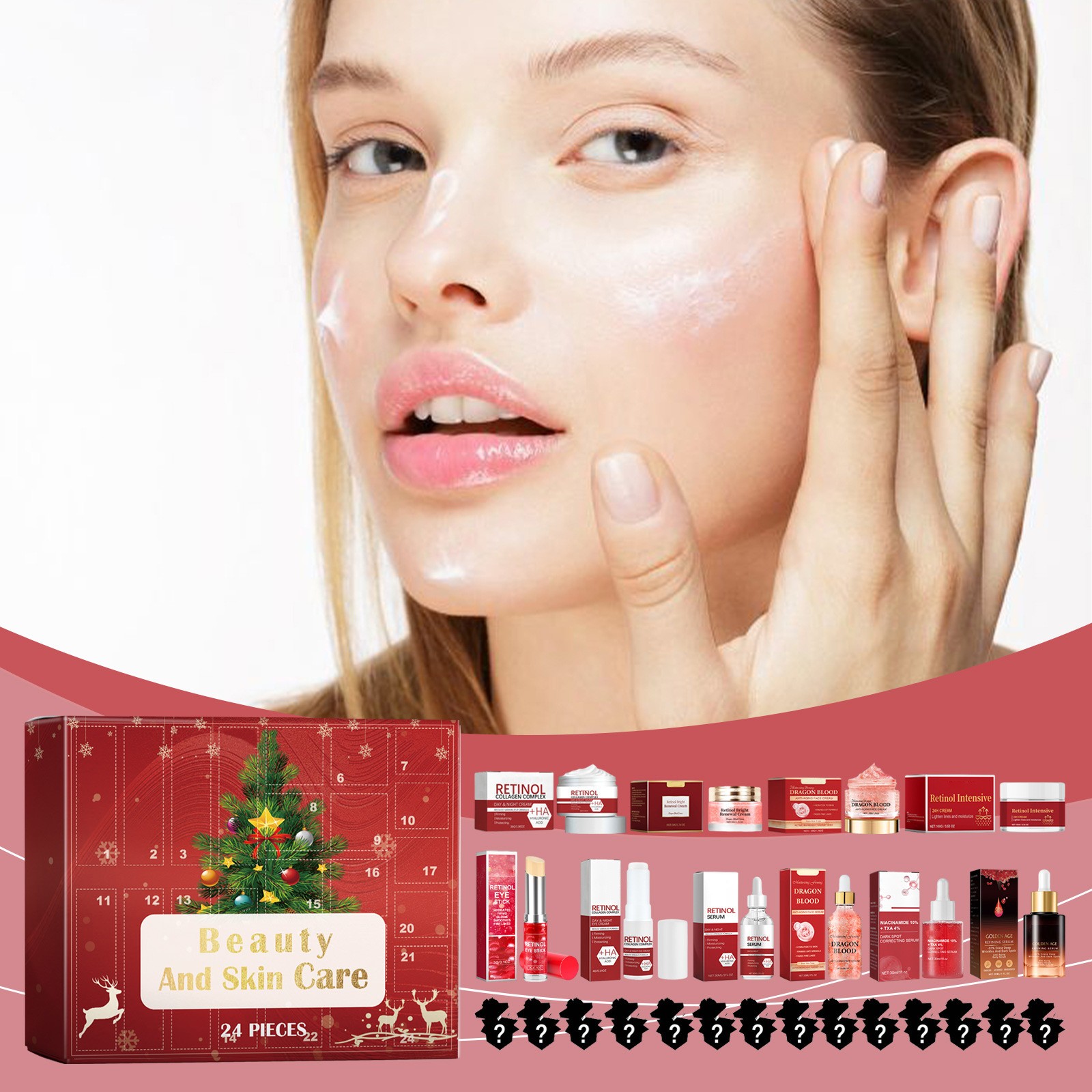 여아용 메이크업 강림절 달력 서프라이즈 블라인드 박스, - Beauty Makeup Events 리뷰 및 가격