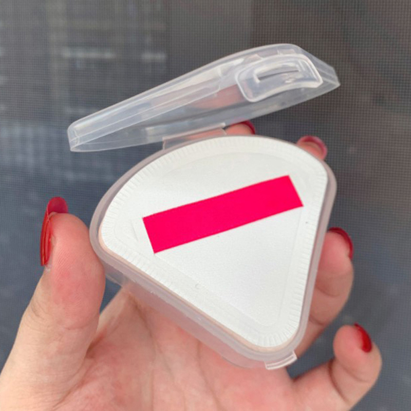 * * 핫세일 휴대용 삼각형 스펀지 투명 화장품 가방  - Beauty Makeup Case 리뷰 및 가격