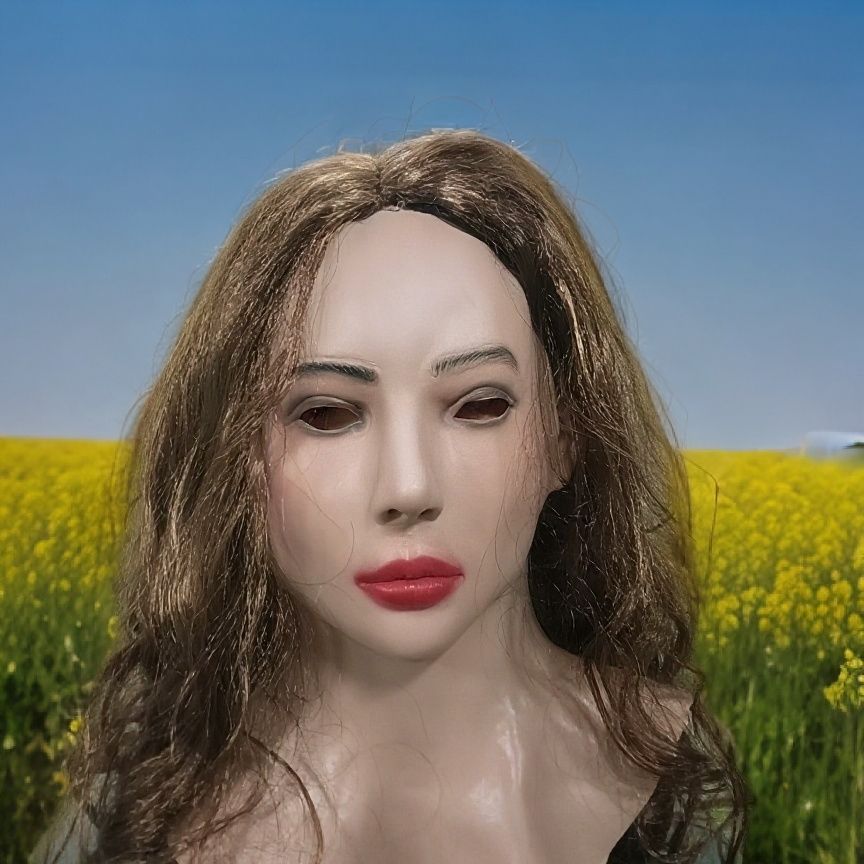 아름다운 여성의 실물 같은 마스크 헤드기어, 이벤트,  - Beauty Makeup Events 리뷰 및 가격
