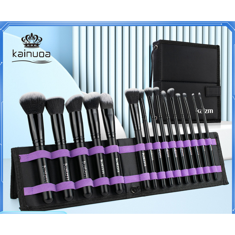 15종 블랙 메이크업 브러쉬 세트, 완벽한 룩을 위한  - Your Beauty Makeup 리뷰 및 가격