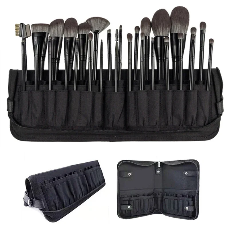 29/23 구멍 접이식 메이크업 브러쉬 가방 여성 메이 - Beauty Makeup Case 리뷰 및 가격
