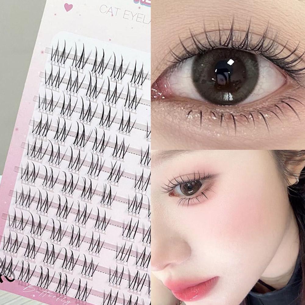 가짜 속눈썹 자연스러운 오래 지속되는 클러스터는 눈을  - Your Beauty Makeup 리뷰 및 가격