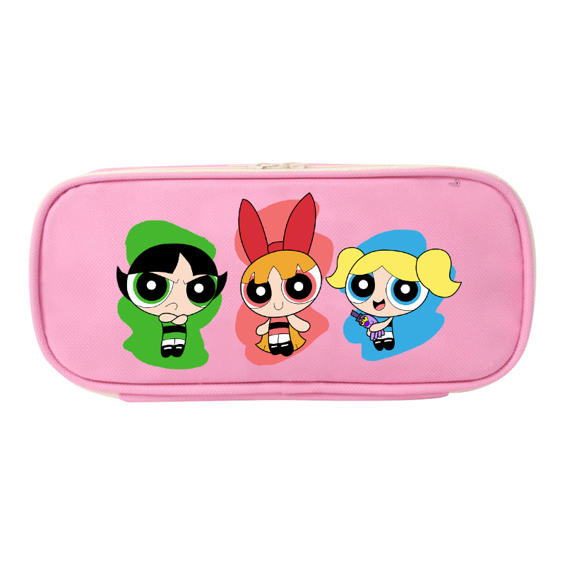 파워퍼프걸즈 연필 케이스 블라썸 버블 버터컵 학생 학교 - Beauty Makeup Kids 리뷰 및 가격